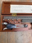 Vintage Leroy Lettering Set Keuffel   Esser Mahogany Box