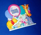 Disney Winnie The Pooh Vintage Birthday Party Picture Frame Piglet Eeyore Tigger