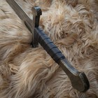 Hand Forged Damascus Steel Viking Sword Sharp Medieval Sword With Sheath Gift Bf