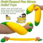 Jumbo Squishy Banana Toy Slow Rising Stress Relief Squeeze Fidget Fruit Toy Uk
