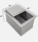 John Boos Pb-diib1218-x  12 X 18 In Stainless Steel Drop-in Ice Bin Commercial B