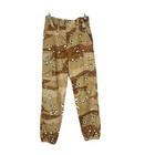 Paul Boy   Vintage Desert Storm Chocolate Chip Camo Combat Trouser Cargo Pant