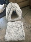 Pet Dog Cat Bed Mat Puppy Sleeping Cave Kitten Soft Plush Cushion House Winter