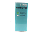 Usb Kvm Switch Uk-2pf0-a 2-port With Audio New
