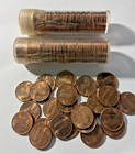 2 Rolls Of - 1964 D Lincoln Memorial Cents  - Bu Coins Sealed Roll Pennies - Red
