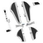 Defiance Floorboards For Harley Touring Street Glide Flhx Flt Flhr Chromed
