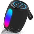 Portable Bluetooth Speaker Wireless  Powerful Stereo Sound  Ipx5 Black