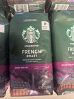 6 Pkstarbucks French Roast Dark Roast Whole Bean Coffee 12 Oz Pack Of 6 Exp 2 26