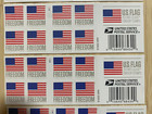 Lot Of 5 - U s  Flag Freedom Booklet Pane Of 20 First-class Forever Stamps - 100