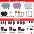 Shall 508pc Rotary Tool Accessories Kit Multifunctional Set perfect For Cutting