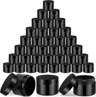 36 Pieces 2 Oz Plastic Jars With Lids Wide Mouth Airtight Reusable Container    