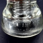 Antique Glass Insulator Hemingray  62 Saddle Top - Made In Usa