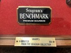 Vintage Seagrams Benchmark Sharpes 1859 4-shooter Advertisement Box Display-cool