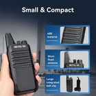 Long Range Walkie Talkies Retevis Rt22 Rechargeable Vox Two Way Radios 10 Pack