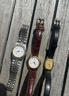 Mixed Lot Of 3 Seiko Vintage Watches For Repair   Untested   Need New Batteries 