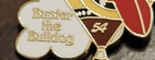2026  bulldogs   Special Shape Hot Air Balloon Pin 