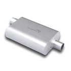 Universal Mufflers Dual Chamber Offset Inlet  id  Center Outlet  id  2 