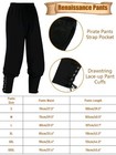 Qujqom 9pcs Adult Pirate medieval Renaissance viking Cosplay Set - Size Xxl