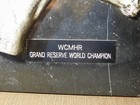 Vintage Horse Plaque 7  X 5   Wcmhr Grand Reserve World Champion Miniature