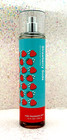 Bath   Body Works Strawberry Soda Body Cream And Mist Gift Set New