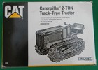 Ertl  Cat Caterpillar 2-ton Track Type Tractor New In Box 1 16 Scale Model 2438