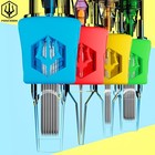 50pcs Tattoo Cartridge Needles Assorted Mixed Size Round Liner Shader Magnum Cur