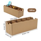 Parts Bins With Dividers  Cardboard Storage Boxes  Pantry Organizer Boxes  Pa   