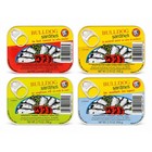 24x Bulldog Sardines In Water Canned Fish Seafood Bulk Wholesale Case Lot 3 75oz