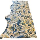 Set Of 2 Waverly Imperial Dress Damask Usa Vtg  Floral Window Valances 21   x48   