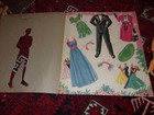  summer Date   Saalfield Vintage Uncut Paper Doll Book  1948