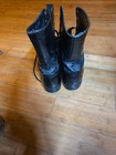 Vintage Corcoran 1500 Men   s 12 E Jump Boots Black Leather Military