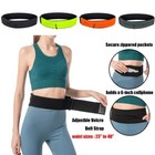 Adjustable Running Belt Hidden Money Pouch Workout   Travel Waist Bag