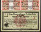 1923 Berlin Germany  100 000 Mark Treasury Bond - Not Cancelled