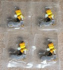 2001 Honey Nut Cheerios Buzzbee Scooter Advertising Toy Package X 4 Pieces 