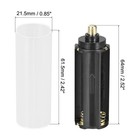 1 Set 3x1 5v Storage Adapter Case 18650 Battery Led Flashlight Holder Converter