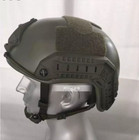 In Us Fast Green Khaki Level 3 Bulletproof Tactical Helmet Uhmwpe Ballistic Iiia