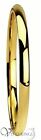 Gold Plated Stainless Steel Ring Plain Wedding Band Size 4 To 14 5