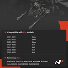 Set Of 4  Front Inner Outer Tie Rod End Kit  Compatible With Kia Soul 2020-2023 
