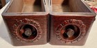 2 Sewing Machine Wood Drawers Antique Singer Decorative All Wood Vintage