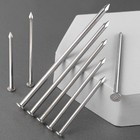 1780pcs Stainless Steel Hardware Nails 5 8 Inch 17 Gauge Flat Head Picture