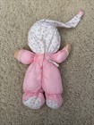 1991 Fisher Price Puffalump Kids Plush Snuggle Doll Pink Lights Baby Works Vtg