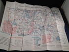 Vintage Oneida County Wisconsin Sportsmans Map Travel Brochure Lake Guide  4