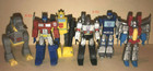 Transformers Mini Figure Set Optimus Prime Bumblebee Megatron Soundwave Grimlock