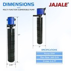 660 Gph Internal Aquarium Fish Tank Submersible Power Filter Quiet Water Pump