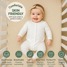 Muslin Crib Sheets Set Of 2 Dusky Pink   Beige 52x28 Fitted Soft Breathable Baby