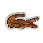 Crocodile Alligator Patch Set Embroidered Iron On Sew On Diy Clothes