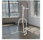 Everlast Dual Station Heavy Bag Stand Speed Bag Stand White Steel
