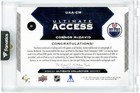 Game Used Connor Mcdavid Oilers Hockey Card Fanatics Authentic Coa Item 14645334