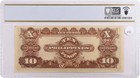 1941 Philippines Commonwealth 10 Pesos Treasury Certificate Pick  92c Au53 Pcgs
