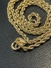 Vintage Solid 10k Yellow Gold Ankle Bracelet Chain  10 - 0 6gr 